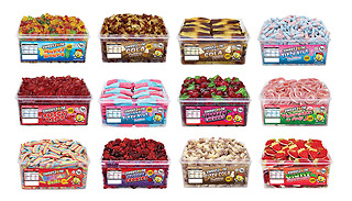 60, 120, 240, 600 or 1200-Pack of Sweetzone Halal Giant Sweet Tubs - 12...