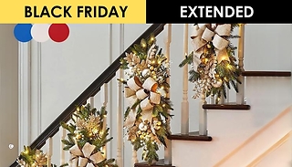 Christmas Stair Wall Decor with Led Light - 1, 2 or 3-Pack, 3 Colours
