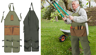 Multi-Pocket Full Body Gardening Apron - 2 Colours