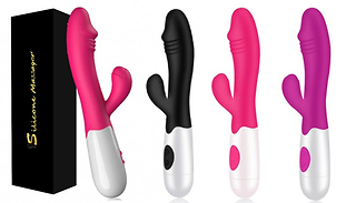 Silicone Vibration Massage Stick - 3 Colours