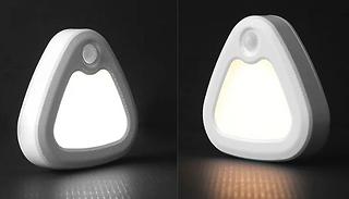 1 or 3-Pack Motion Sensor LED Night Light - 2 Styles