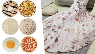 Novelty Food Blanket - 6 Styles