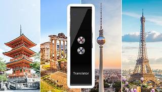 2-Way Language Translator Device - Supports 96 Languages!
