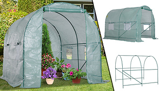 Outsunny Walk-In Reinforced Greenhouse