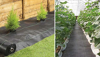 Heavy Duty Weed Control Fabric Membrane - 10M x 1M