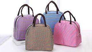 2-Pack Insulated Thermal Cooler Lunch Boxes - 2 Colours