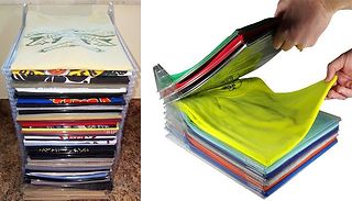  T-Shirt Folder & Organiser - 1 or 2 Piece