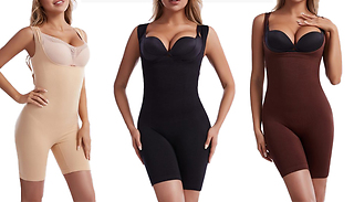 Body Shaping Tummy Control Bodysuit - 3 Colours & 5 Sizes
