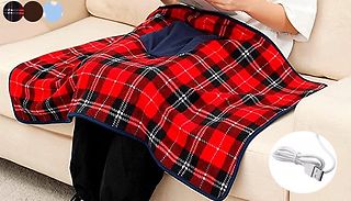 USB Heated Warming Electric Blanket - 3 Colours