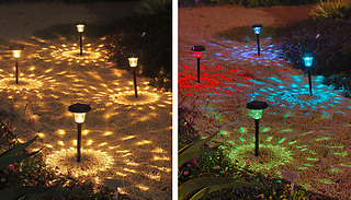 Waterproof Colour-Changing Solar Lawn Light