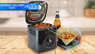 KitchenPerfected 1L Compact Deep Fryer