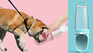 350ml Pet Travel Water Bottle - 2 Colours