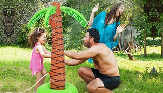 1.6m Inflatable Palm Tree Garden Sprinkler 