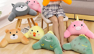 Novelty Plush Lumbar Support Pillow – 8 Styles