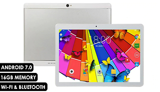 16GB Wi-Fi 10-Inch Android Tablet - 2 Colours