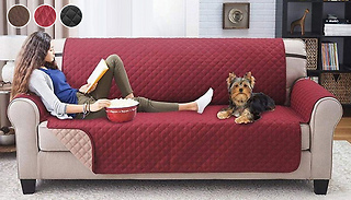 Waterproof Quilted Sofa Protector - 3 Sizes & 3 Colours
