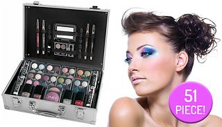 51-Piece Makeup Kit With Case