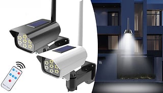 Solar Power Fake Security Camera with Motion Sensor - 2 Colours
