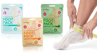 Derma V10 Foot Mask Sets in 3 Scents - 1, 2, 3, 4 or 5-Pack