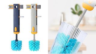 4-in-1 Bottle Cleaning Brush - 2 Colours