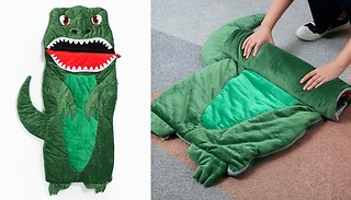 Fluffy Animal Children's Sleeping Bag - 3 Designs 