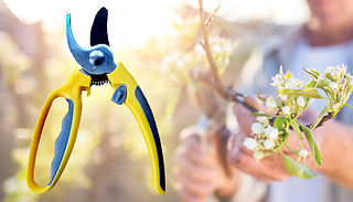 Garden Pruning Ratchet Secateurs