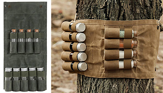 Portable Canvas BBQ 9 Spice Storage Bag - 2 Colours