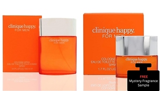 Clinique Happy For Men EDT Cologne Spray - 50ml or 100ml!