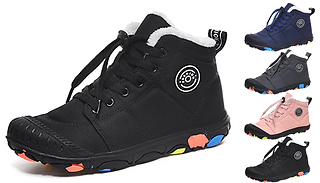 Kid's Waterproof Snow Boots - 4 Colours & 9 Sizes