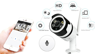 Smart Outdoor Bullet IP Security Camera