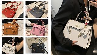 Crossbody Messenger Handbag - 6 Colours, 3 Sizes