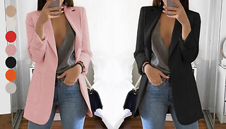 Women's Casual Blazer - 7 Colours & 6 Sizes