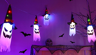 5 LED Halloween Ghost String Lights