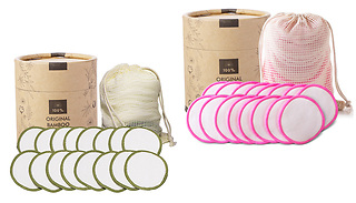 16-Pack of Reusable Makeup Remover Pads