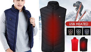 Heated Gilet - 5 Colours & 6 Sizes
