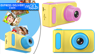 Mini Kid's Camera With Optional 16GB SD Card - 2 Colours