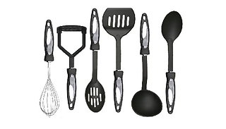 Easy Grip 12-Piece Stainless Steel Cooking Utensil Set