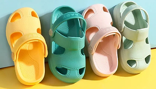 Kids Non-Slip Beach Clog Foam Sandals - 4 Colours & 6 Sizes