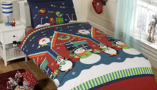 Santa's Grotto Duvet Cover Set - 2 Sizes