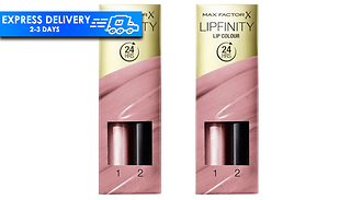 2 Max Factor Lipfinity Lipstick Two Step