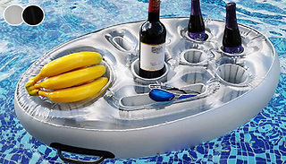 Inflatable Floating Food & Drink Holder