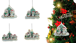 Christmas Penguin Hanging Ornaments - 4 Styles