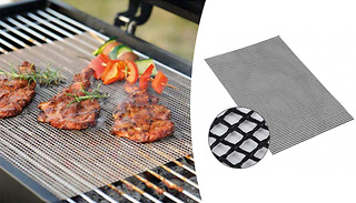 Non-Stick Mesh BBQ Grill Mat - 2 Colours & 2 Sizes