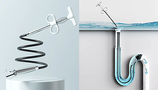 Drain De-Clogging Snake - 3 Lengths & 2 Colours
