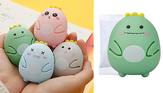 Dinosaur Egg or Milk Bottle Hand Warmer Cover - 5 Colours
