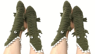 Cartoon Crocodile Socks