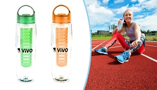 700ml Fruit Infusion Water Bottle - 2 Colours