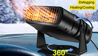 4 IN 1 Portable Electric Dryer & Windshield Defroster - 2 Voltage Opti ...
