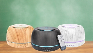 300ml Aroma Essential Oil Diffuser - 3 Styles