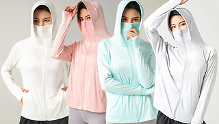 Sun Protection Sweat-Wicking Sports Jacket - 4 Colours & 2 Sizes